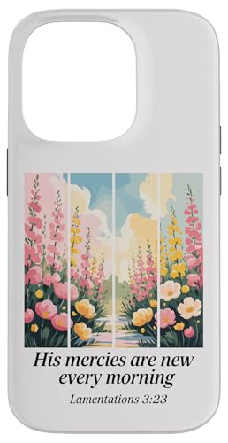 Preppy Christian Bibelvers Blooming Field Women Hülle für iPhone 14 Pro Preppy Christian Bibelvers Blooming Field Women Hülle für iPhone 14 Pro von aith & Bloom | Christian Encouragement