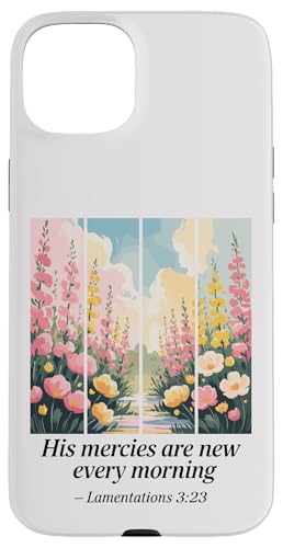 Preppy Christian Bibelvers Blooming Field Women Hülle für iPhone 15 Plus Preppy Christian Bibelvers Blooming Field Women Hülle für iPhone 15 Plus von aith & Bloom | Christian Encouragement