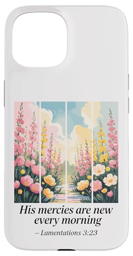 Preppy Christian Bibelvers Blooming Field Women Hülle für iPhone 15 Preppy Christian Bibelvers Blooming Field Women Hülle für iPhone 15 von aith & Bloom | Christian Encouragement