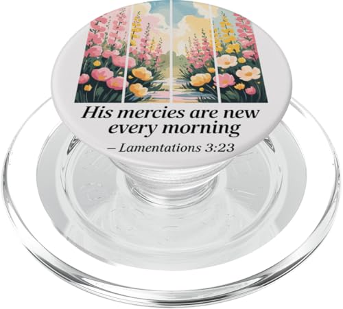 Preppy Christian Bibelvers Blooming Field Women PopSockets PopGrip für MagSafe Preppy Christian Bibelvers Blooming Field Women PopSockets PopGrip für MagSafe von aith & Bloom | Christian Encouragement