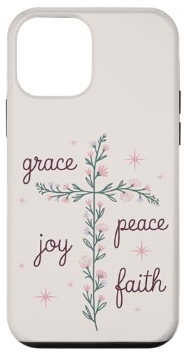 Preppy Christian Flower Cross Damen Hülle für iPhone 12 mini Preppy Christian Flower Cross Damen Hülle für iPhone 12 mini von aith & Bloom | Christian Encouragement