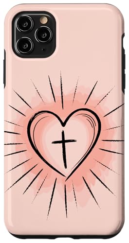 Preppy Christian Heart Damen Hülle für iPhone 11 Pro Max von aith & Bloom | Christian Encouragement