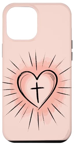 Preppy Christian Heart Damen Hülle für iPhone 12 Pro Max von aith & Bloom | Christian Encouragement
