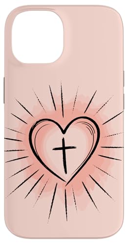 Preppy Christian Heart Damen Hülle für iPhone 14 von aith & Bloom | Christian Encouragement