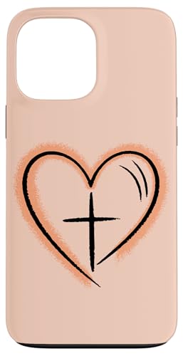 Preppy Christian Minimal Herz Symbol Frauen Hülle für iPhone 13 Pro Max Preppy Christian Minimal Herz Symbol Frauen Hülle für iPhone 13 Pro Max von aith & Bloom | Christian Encouragement