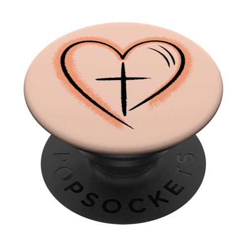 Preppy Christian Minimal Herz Symbol Frauen PopSockets Klebender PopGrip Preppy Christian Minimal Herz Symbol Frauen PopSockets Klebender PopGrip von aith & Bloom | Christian Encouragement