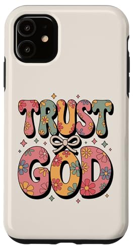 Preppy Christian Trust God Faith Zitat Blumen Frauen Hülle für iPhone 11 Preppy Christian Trust God Faith Zitat Blumen Frauen Hülle für iPhone 11 von aith & Bloom | Christian Encouragement