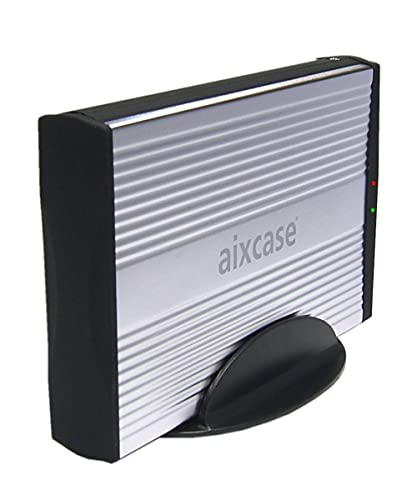 aixcase AIX-BSUB3A1-S USB 2.0 Aluminium-Gehäuse für 3.5 SATA Festplatten mit OTB-Funktion Silber aixcase AIX-BSUB3A1-S USB 2.0 Aluminium-Gehäuse für 3.5 SATA Festplatten mit OTB-Funktion Silber von aixcase