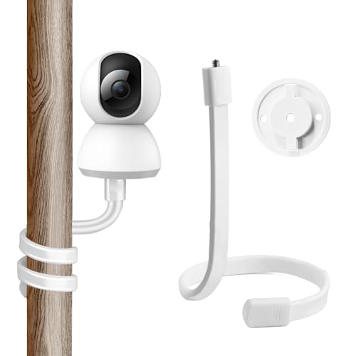aiyraa Babyphone Halterung für Eufy SpaceView Babyfon, TP-Link Tapo C200/C210/C220, Reolink E1/E1 Pro, Flexible Kamera Halterung, Keine Bohrungen, für Babyzimmer aiyraa Babyphone Halterung für Eufy SpaceView Babyfon, TP-Link Tapo C200/C210/C220, Reolink E1/E1 Pro, Flexible Kamera Halterung, Keine Bohrungen, für Babyzimmer von aiyraa