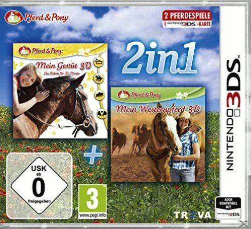 2 in 1 - Mein Gestüt 3D + Mein Westernpferd 3D (Pferd & Pony) von ak tronic