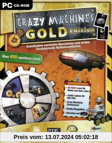 Crazy Machines - Gold Edition [Pepper Games] von ak tronic