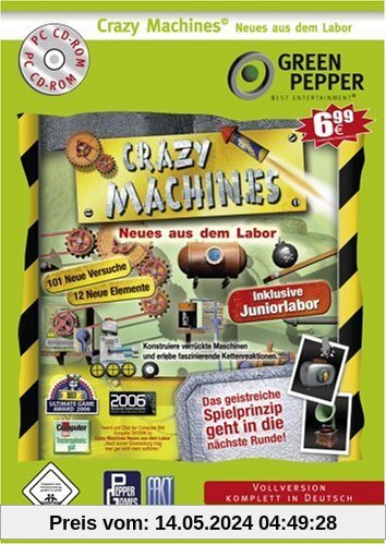 Crazy Machines: Neues aus dem Labor [Green Pepper] von ak tronic
