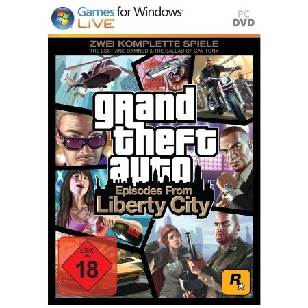 Grand Theft Auto - Episodes from Liberty City (TheLost and the Damned & The Ballad of Gay Tony) [Software Pyramide] - [PC] von ak tronic