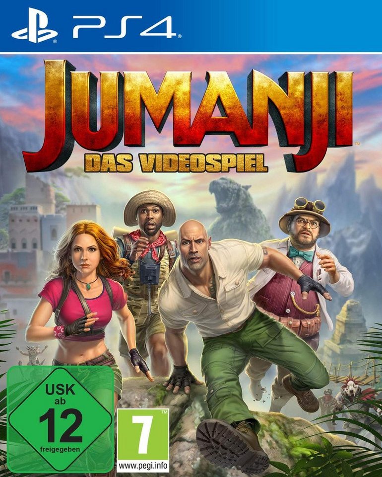 Jumanji Das Videospiel PS4-Spiel Jumanji Das Videospiel PS4-Spiel von ak tronic