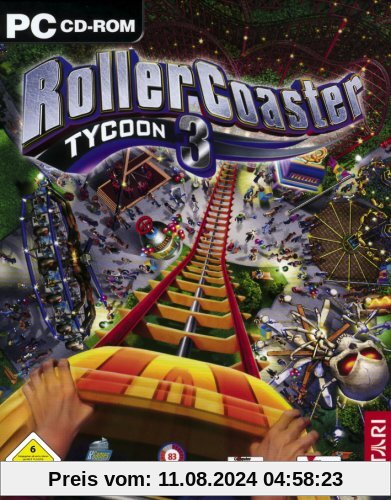 Rollercoaster Tycoon 3 (DVD-ROM) - (Software Pyramide) von ak tronic