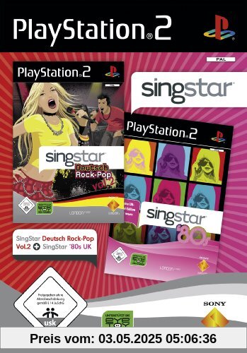 Singstar Doppelpack - Deutsch Rock-Pop Vol.2 + 80's UK [Software Pyramide] von ak tronic