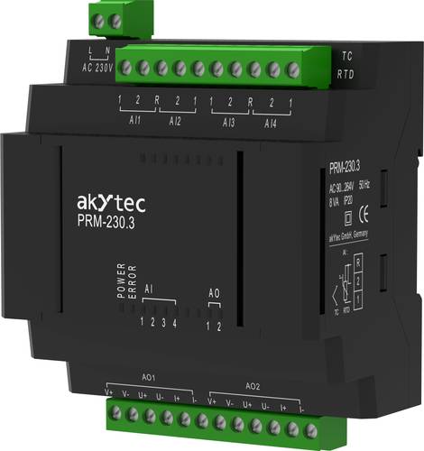 AkYtec PRM-230.3 37C065 SPS-Erweiterungsmodul 230 V/AC von akYtec
