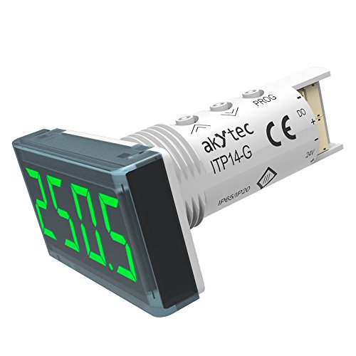 akYtec ITP14-G Universale Prozessanzeige 0-10 V/4-20 mA, Grün von akYtec