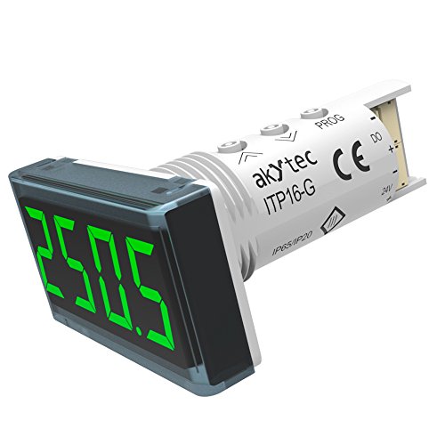 akYtec ITP16-G Temperaturanzeige, Grün von akYtec
