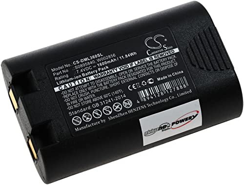 Akku für Etikettendrucker Dymo Rhino 5200, 7,4V, Li-Ion von akku-net