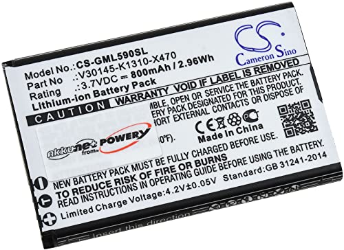 Akku für Klapp-Handy Gigaset GL590, 3,7V, Li-Ion Akku für Klapp-Handy Gigaset GL590, 3,7V, Li-Ion von akku-net