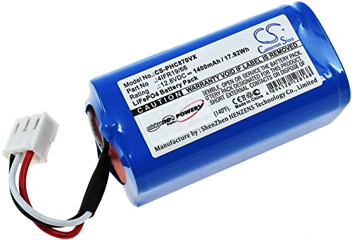 Akku für Saugroboter Philips Typ 4IFR19/66, 12,8V, Li-Fe von akku-net