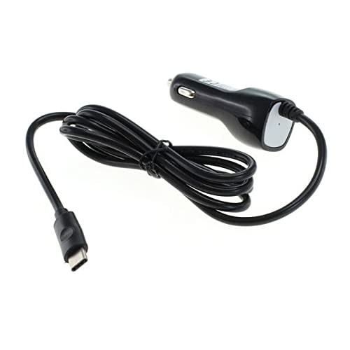 akku-net KfZ-Ladekabel/Ladegerät/Autoladegerät Typ C (USB-C) 1A für Huawei P9 Plus, 12V-24V von akku-net