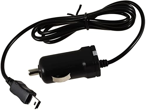 akku-net KfZ-Ladekabel mit integr. TMC-Antenne 12-24V für Navigon 7310 mit Mini-USB, 12-24V von akku-net