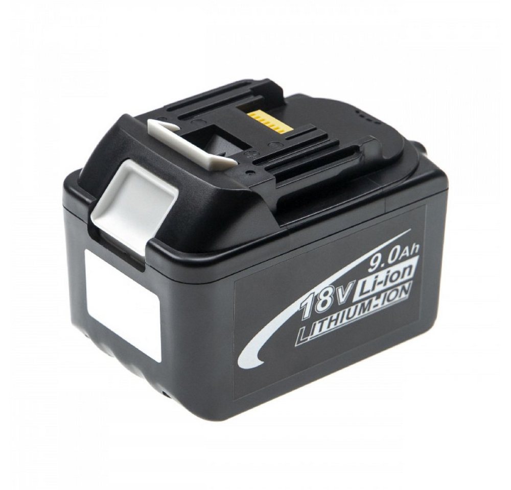 akku500 Akku (18 V), Akku wie Makita BL1840, 18V, 9 Ah, Li-Ion für BCL, BDA, BDF, BHP, BJR, BSS, BTD, BTP, BTW, DF, LXT von akku500