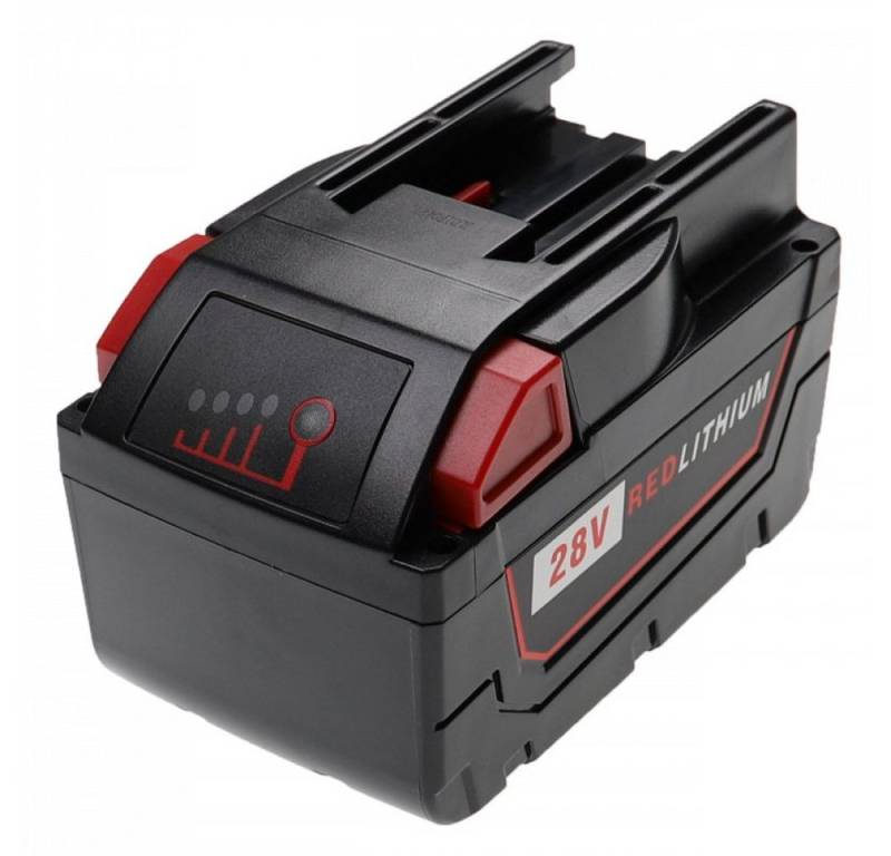 akku500 Akku (28 V), Akku für Milwaukee M28, HD28, V28, wie 48-11-2830, Li-2-28V, Li28M, M28, M28 BX, MC28, 5.000 mAh von akku500