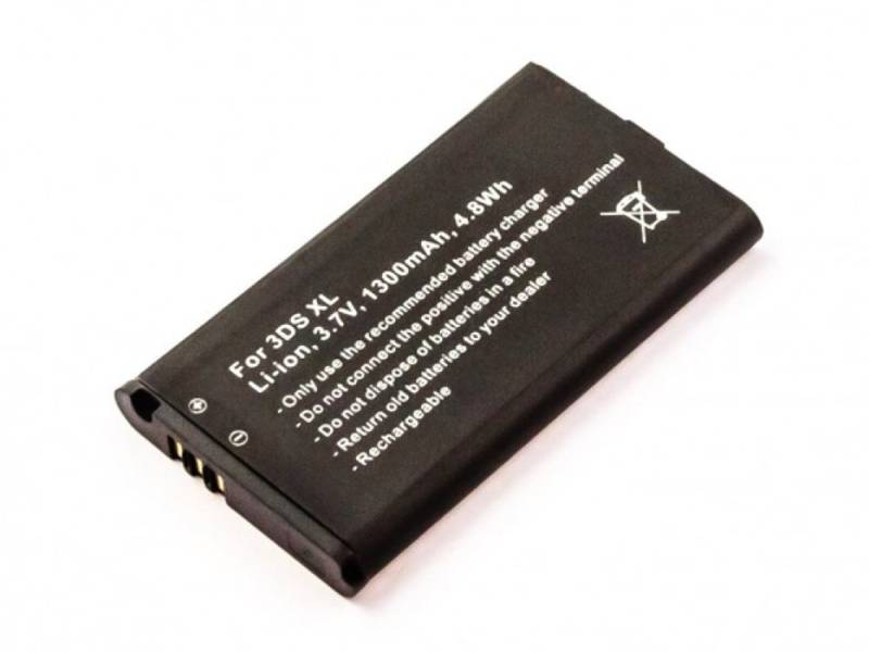 akku500 Akku (3,7 V), Akku für Nintendo 3DS XL, wie SPR-003, SPR-A-BPAA-C0, 1300 mAh von akku500