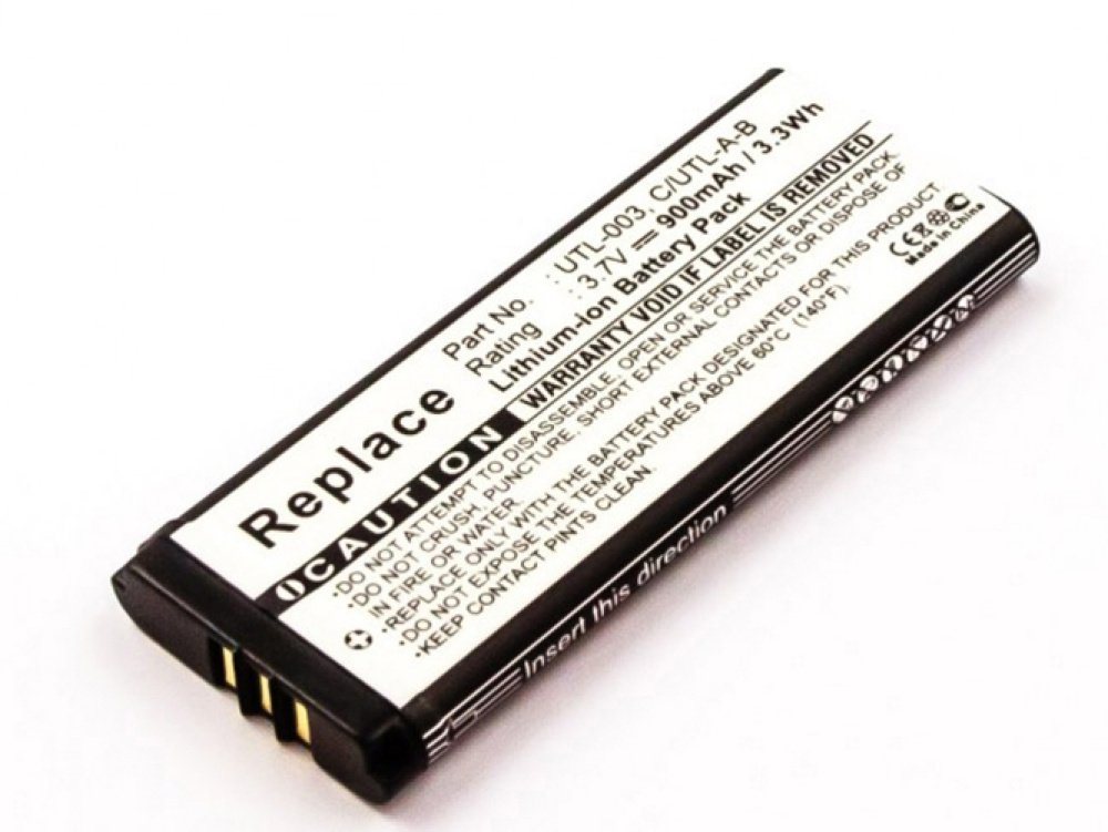 akku500 Akku (3,7 V), Akku für Nintendo DS XL, DSi LL, DSi XL, wie UTL-001, C/UTL-A-BP, 3,7 V, 900 mAh, Li-Ion von akku500