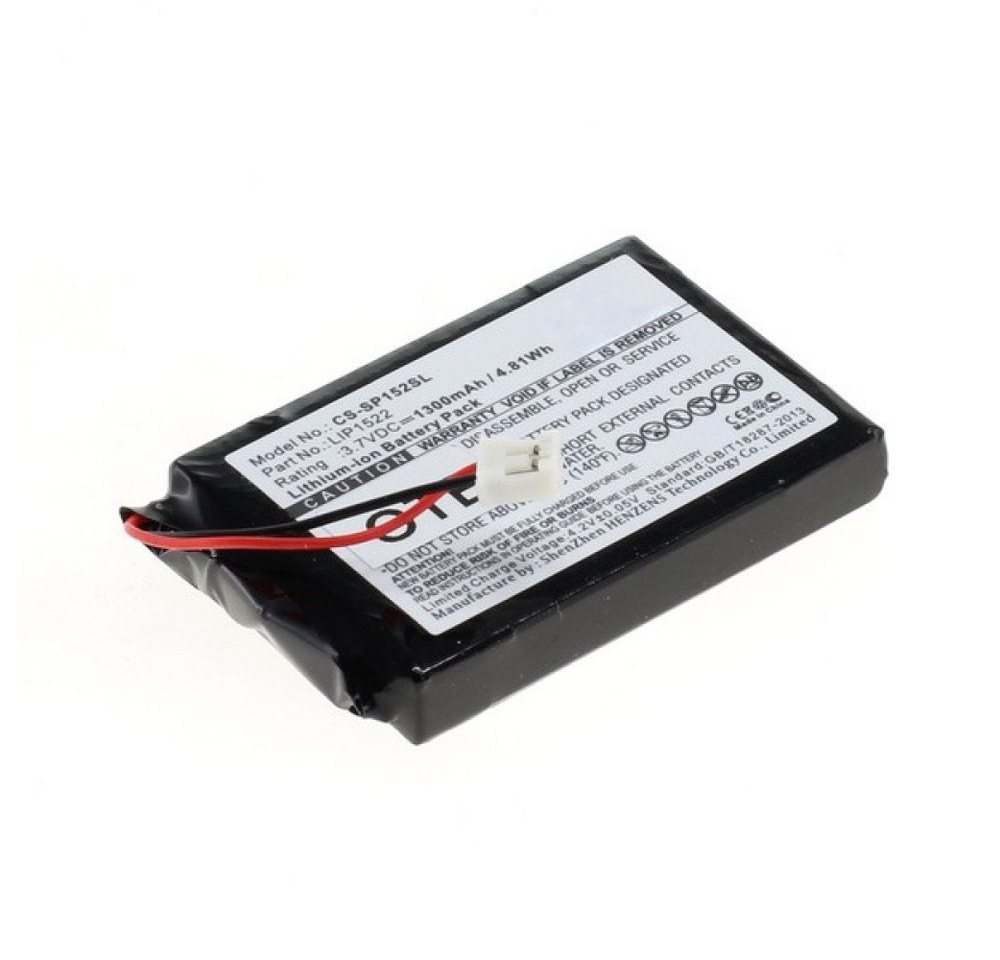 akku500 Akku (3,7 V), Akku für Sony PlayStation PS4 Wireless Controller, wie LIP1522, 1300 mAh von akku500