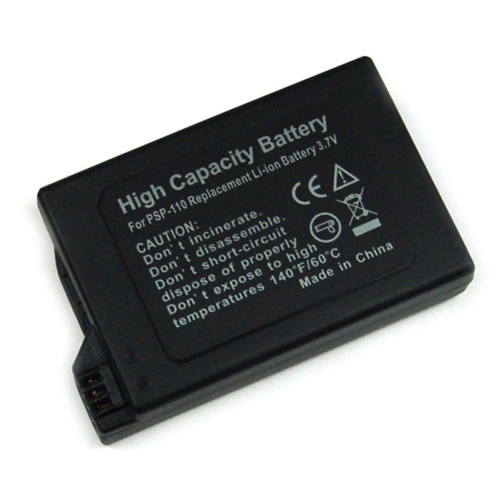 akku500 Akku (3,7 V), Akku für Sony PlayStation Portable PSP, wie PSP-110, PSP-280G, Li-Ionen von akku500
