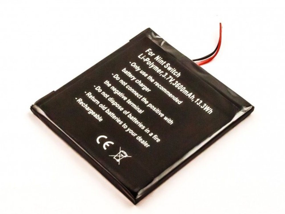 akku500 Akku (3,7 V V), Akku für Nintendo Switch HAC-001, wie HAC-003, HAC-A-BPHAT-C0, 3600 mAh von akku500