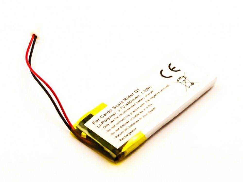 akku500 Akku für Cardo Scala Rider Q1, wie WW452050PL, WW452050PL_C Akku (3,7V V), Akku für Cardo Scala Rider Q1, wie WW452050PL, WW452050PL_C von akku500