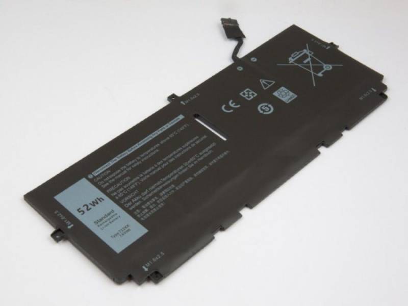 akku500 Akku (7.6 V), Akku für Dell XPS 13 9300, 13 9310, 13 9380, wie 2XXFW, 722KK, FP86V, WN0N0, 7,6 V, 6840 mAh von akku500