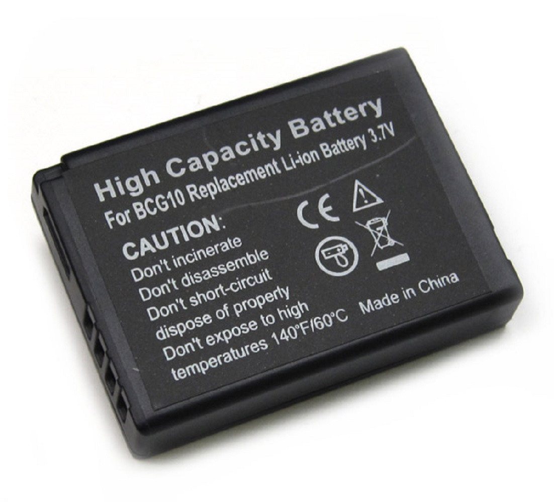 akku500 Akku wie Panasonic DMW-BCG10E für Lumix DMC TZ10, TZ18, TZ20, TZ31 Akku (3,6 V), Akku wie Panasonic DMW-BCG10E für Lumix DMC TZ10, TZ18, TZ20, TZ31 von akku500