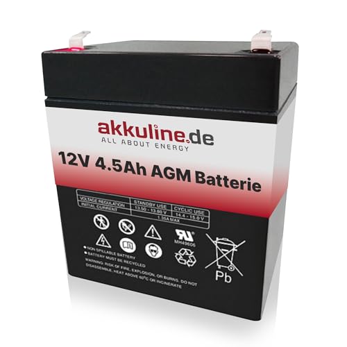 Ersatz-Akku für MEDION Life P67013 & MD43438 Lautsprecher – 12V 4,5Ah AGM Gel Batterie – Ersatzakku wiederaufladbar, versiegelt & wartungsfrei – passend für Party Soundsystem Ersatz-Akku für MEDION Life P67013 & MD43438 Lautsprecher – 12V 4,5Ah AGM Gel Batterie – Ersatzakku wiederaufladbar, versiegelt & wartungsfrei – passend für Party Soundsystem von akkuline.