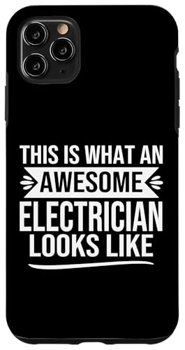 Lustiger Elektriker Spruch Design Awesome Elektriker Zitat Hülle für iPhone 11 Pro Max von alae