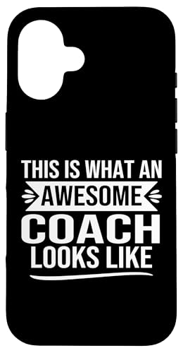Lustiger Trainer Spruch Coaches Design Awesome Coach Zitat Hülle für iPhone 16 von alae