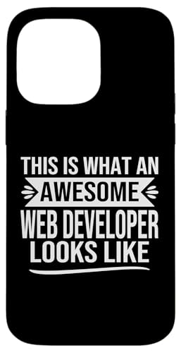 Lustiger Webentwickler Spruch Design Awesome Web Developer Hülle für iPhone 14 Pro Max Lustiger Webentwickler Spruch Design Awesome Web Developer Hülle für iPhone 14 Pro Max von alae