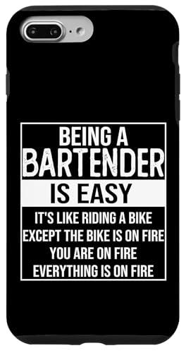 Lustiges Barkeeper Design Spruch: Barkeeper zu sein ist einfach Hülle für iPhone 7 Plus/8 Plus Lustiges Barkeeper Design Spruch: Barkeeper zu sein ist einfach Hülle für iPhone 7 Plus/8 Plus von alae