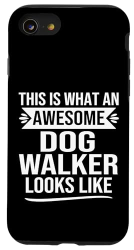 Lustiges Hunde-Walker-Design Hülle für iPhone SE (2020) / 7 / 8 von alae