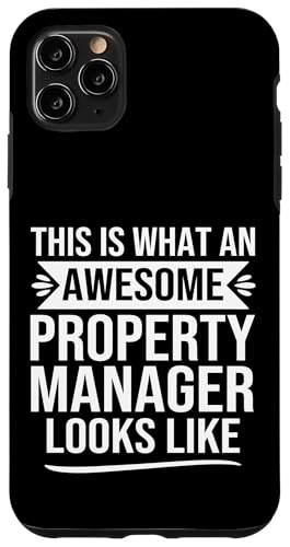 Lustiges Immobilienmanager-Design. Fantastischer Hausverwalter Hülle für iPhone 11 Pro Max von alae