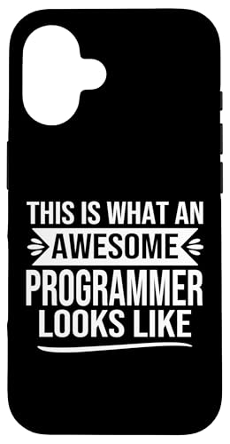 Lustiges Programmierer-Design Spruch Zitat Awesome Programmer Hülle für iPhone 16 Lustiges Programmierer-Design Spruch Zitat Awesome Programmer Hülle für iPhone 16 von alae