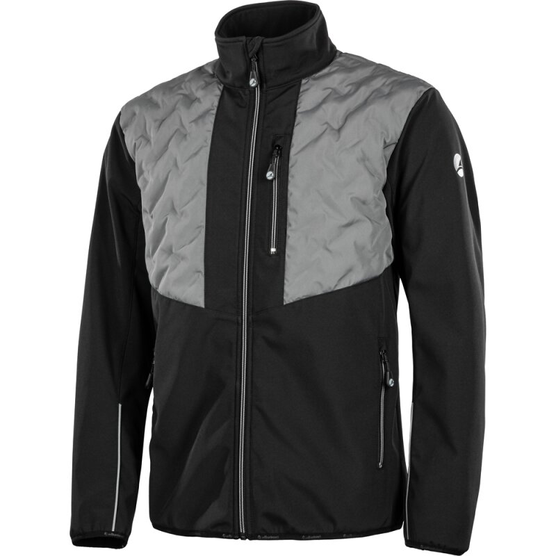 albatros Hybridjacke WICKLOW winddicht und wasserabweisend schwarz/grau Gr. S albatros Hybridjacke WICKLOW winddicht und wasserabweisend schwarz/grau Gr. S von albatros