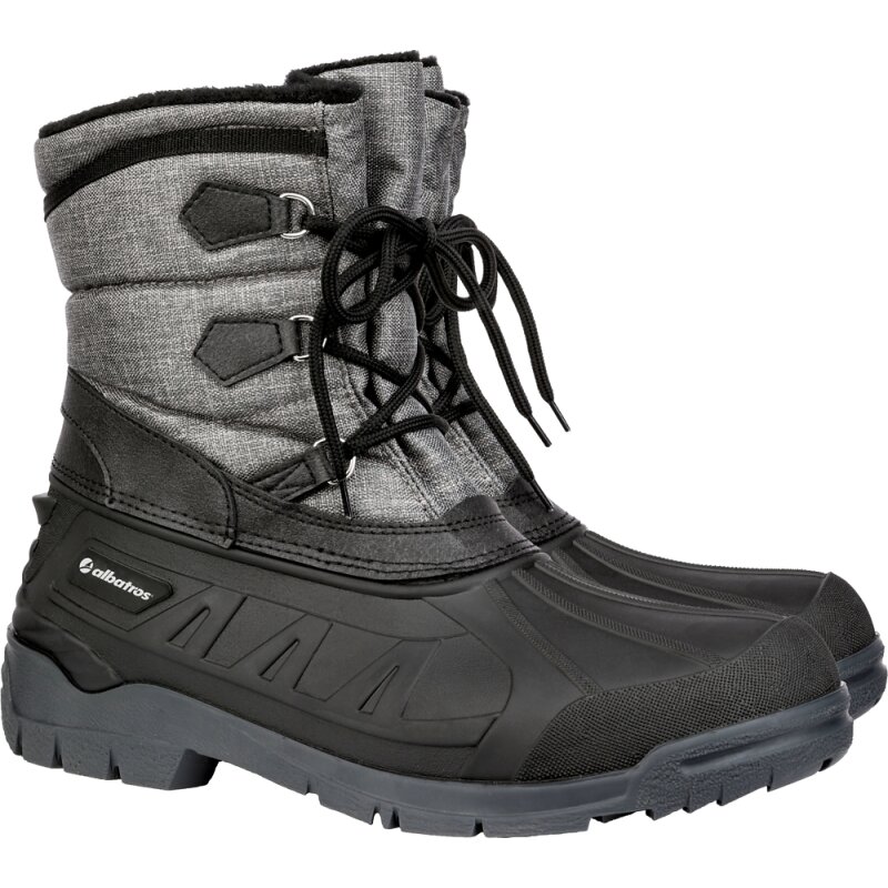 albatros TORONTO GREY gefütterter Canadian Boot schwarz/grau Gr. 42 albatros TORONTO GREY gefütterter Canadian Boot schwarz/grau Gr. 42 von albatros
