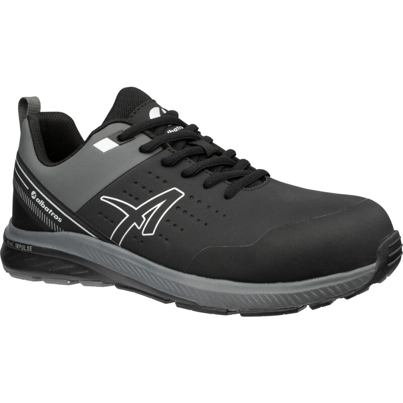 albatros VIGOR 2 IMPULSE BLACK LOW S3S ESD flacher bequemer Sicherheitsschuh grau 42 albatros VIGOR 2 IMPULSE BLACK LOW S3S ESD flacher bequemer Sicherheitsschuh grau 42 von albatros