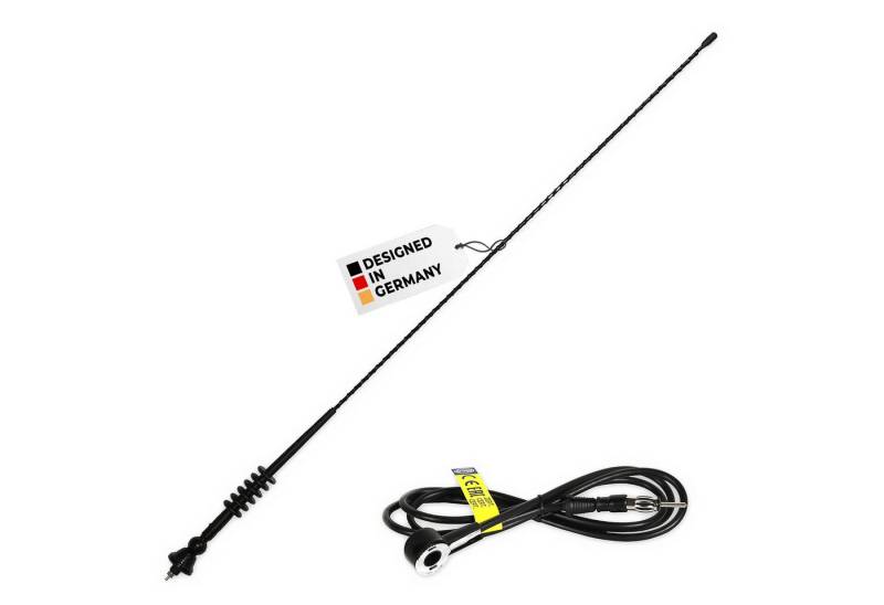 alca Autoantenne Dachantenne universal 80cm extra lang Radio AM/FM Fibergla Autoradio-Ersatzantennenstab von alca